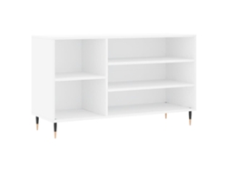 Zapatero MAISON EXCLUSIVE, Derivados de la Madera, Blanco Brillante (102x36x60 cm)