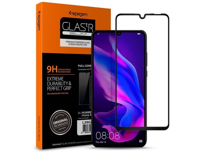 Protector de Pantalla Huawei P30 Lite SPIGEN Hartwane Negro