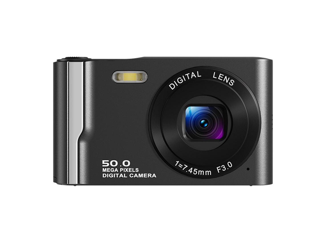 Cámara digital portátil 4K 50MP Zoom digital 16x, Pantalla de 2.8 pulgadas Negro Siurn