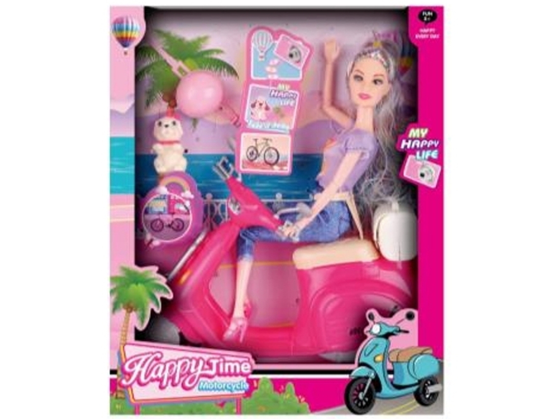 Muñeca con patinete | LPM Toys (3 años)