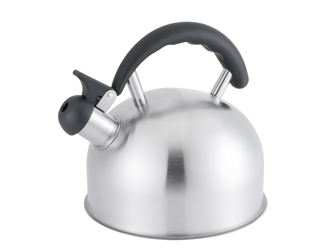 Pava Apta para Gas,Vitro, Inducción Metalizado Y Negro DRW (20x16x18,5cm)