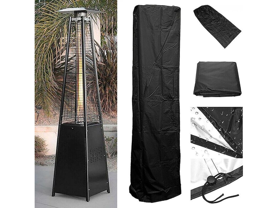 2026-funda Impermeable Para Calentador De Terraza Pirámide De Gas Tbj Oxford 53x61x221cm