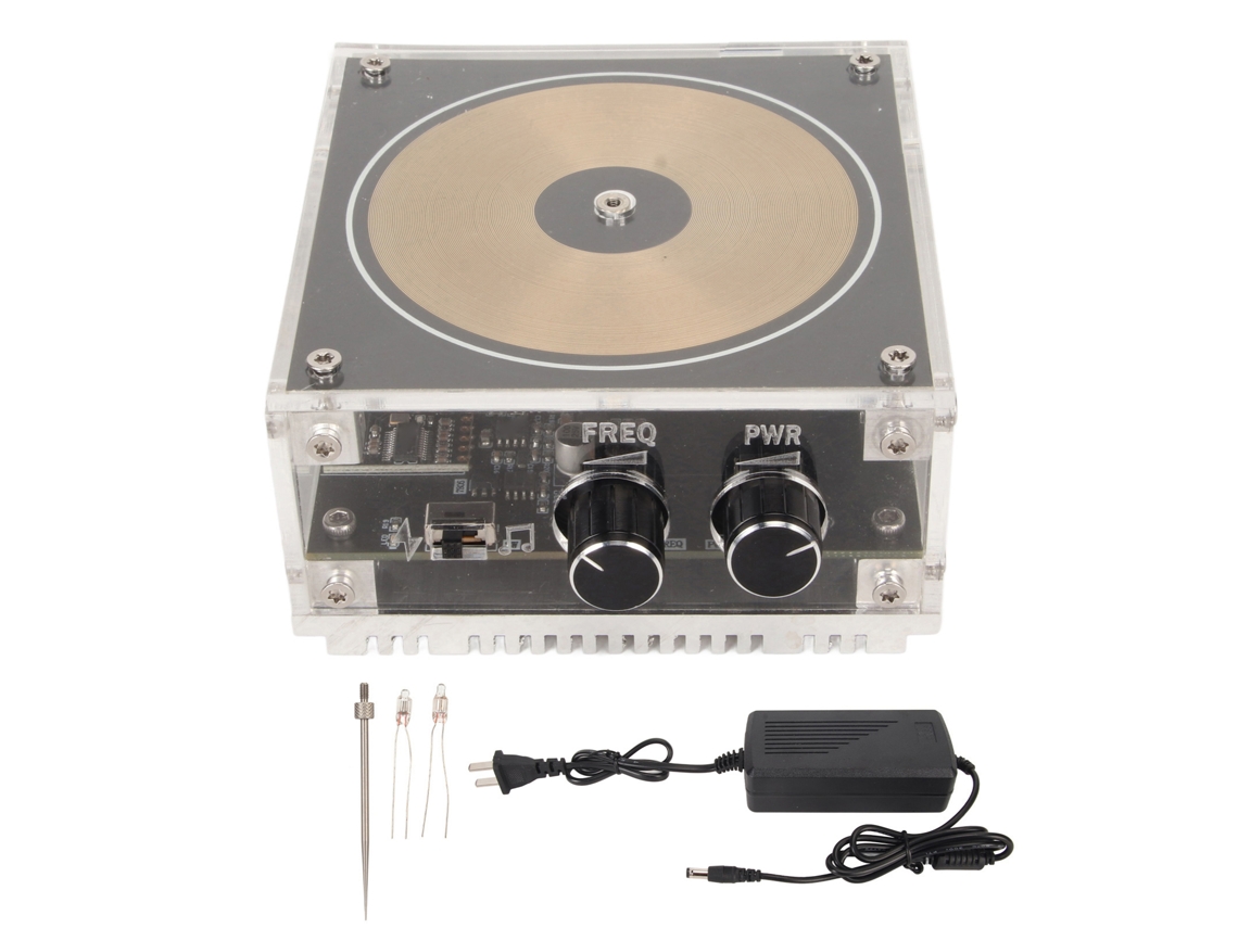 Bobina De Música Bluetooth Con Altavoz De Plasma Táctil Para Experimentos Científicos, Enchufe Estadounidense De 100-240 V.