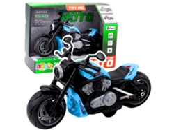 Moto de juguete a batería con luces y sonidos azules B.active