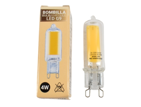 LED G9 COB 360º 4W Lámpara
