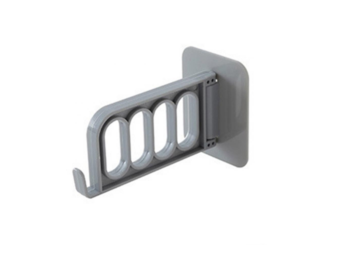 Organizador de ropa multifuncional para montaje en pared de vidrio o ladrillo