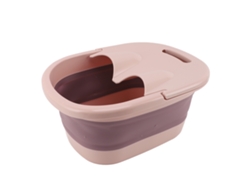 Cuenca De Baño De Pies Plegable Para Remojar Pies, Cubo Colapsable Y Taza De Remojo Para Pies