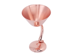 MEOIRUERY Vaso para Vino Martini 150ml de Acero Inoxidable Revestido de Cobre Accesorios para Bar
