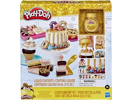 Plastilina PLAY-DOH Pastelaria Dourada (Edad Mínima: 3 años)