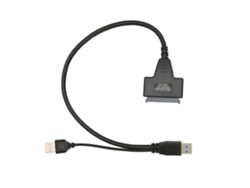 Cable Adaptador Usb 3.0 A Sata Conector De Disco Duro Ssd De 5gbps Indicador Led
