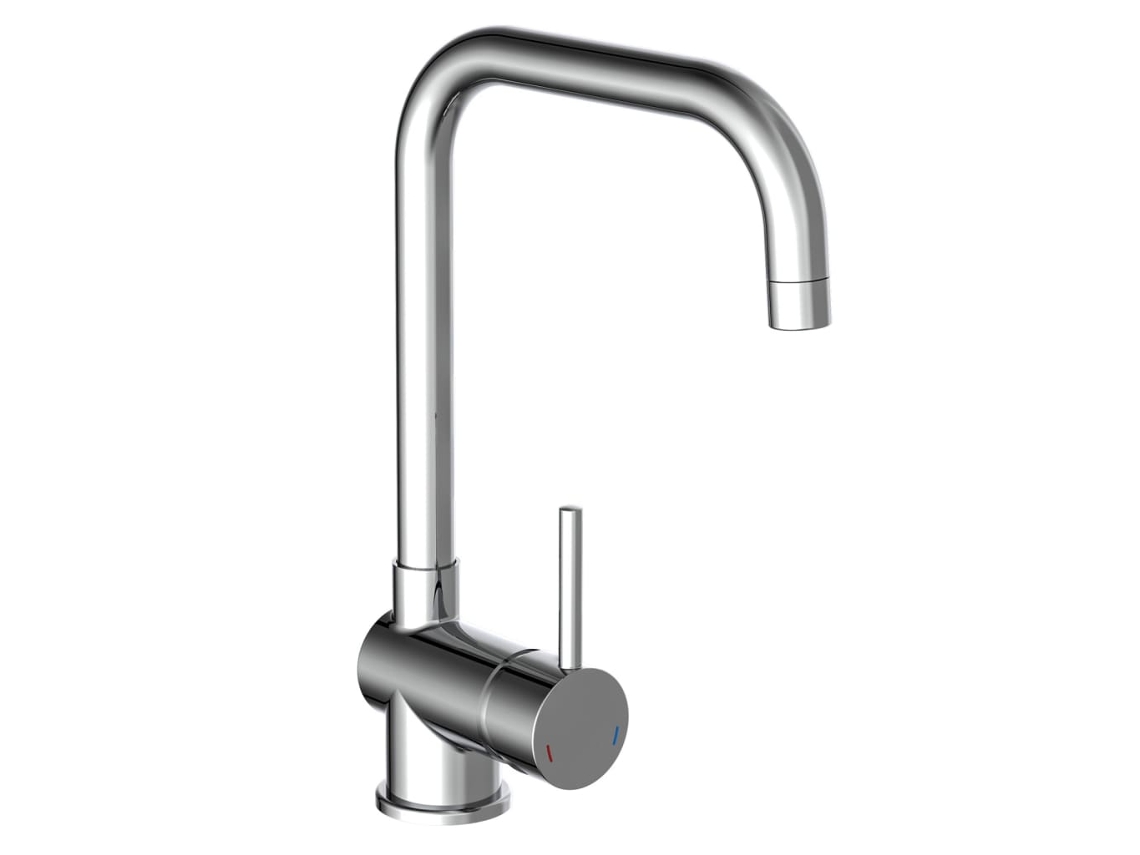 Grifo de Cocina EISL Mezclador de Lavabo Futura Cromado
