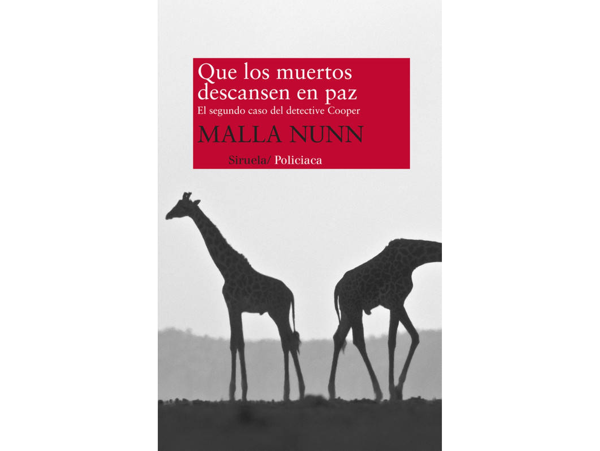 Libro Que Los Muertos Descanses En Paz de Malla Nunn (Español)