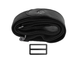 Cintura Elástica Con Hebilla, Color Negro, Para Vaqueros Y Accesorios De Ropa De Hombre Y Mujer.