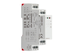 Relé De Impulso Electrónico Grm8-02 Con Memoria De Enclavamiento, 12-240 V Ca/cc, Para Montaje En Carril Din De 18 Mm.