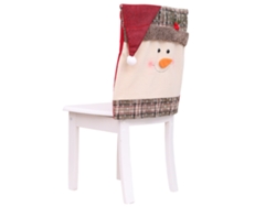 Funda De Silla De Navidad Papá Noel Muñeco De Nieve Decoración Funda Para Sillas De Tela No Tejida