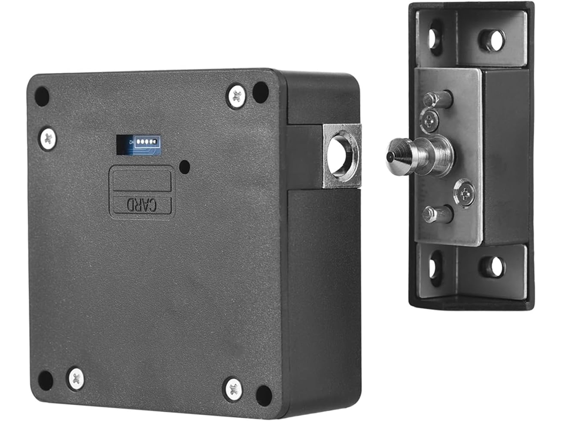Cerradura De Gabinete Universal Invisible Sin Llave Programable Electr Nica Inducci N Para Caja Madera Caj Armario Uso
