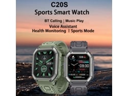 Reloj Deportivo Inteligente C20s Con Pantalla Táctil Ips De 1,8 Pulgadas Y Resolución De 240 X 286, Bluetooth, Rastreador De Actividad Física, Ip67, R