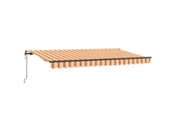 Toldo retráctil Vidaxl de poliéster multicolor
