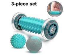 Rolo De Massagem Nos Pés E Conjunto De Bolas De Massagem Espetadas,3pcs