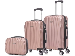Conjunto de 3 Maletas de Viaje RAYKONG  (29/55/68 cm - 16,84/45/76,5L)