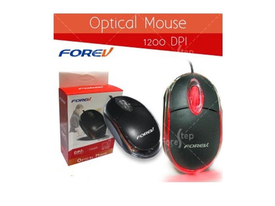 Ratón Forev Fv 009 Óptico Ordenador Pc Portátil, Envío 24h, Negro