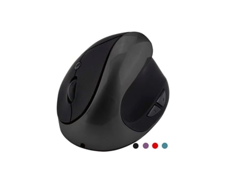 Ratón Vertical ENKERS 2.4G (Inalámbrico - 1600 dpi - Negro)