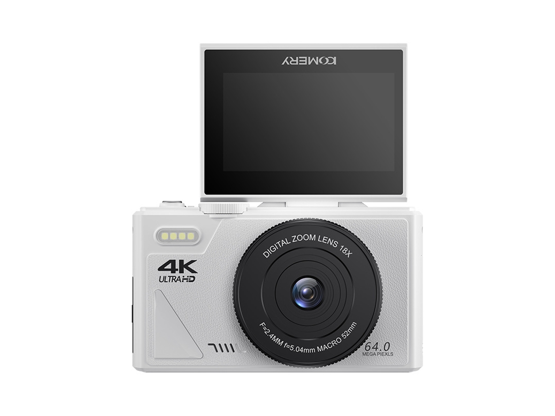 W1 Cámaras Compactas de Nivel Básico 4K HD 64 MP 16X Zoom 3 Blanco SZSMART