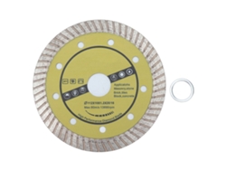 Lâmina De Serra Diamante De Borda Contínua 58d 112mm Para Corte De Cerâmica, Tijolo, Granito E Concreto