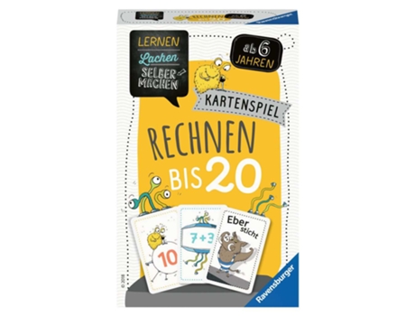 Juego De Cartas RAVENSBURGER 80349 (6 anos)