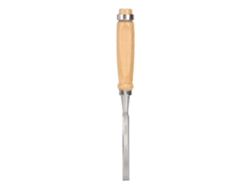Cincel Para Trabajar La Madera Con Mango De Madera, Acero Cr V De 10 Mm.