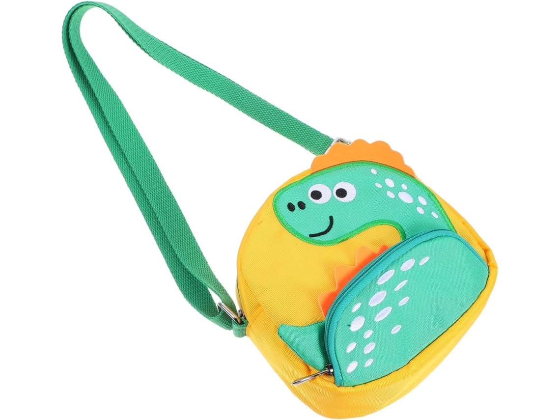 Bolsa Oxford Unissex, Estilo Transversal, Com Estampa De Dinossauro, Resistente E Prática.