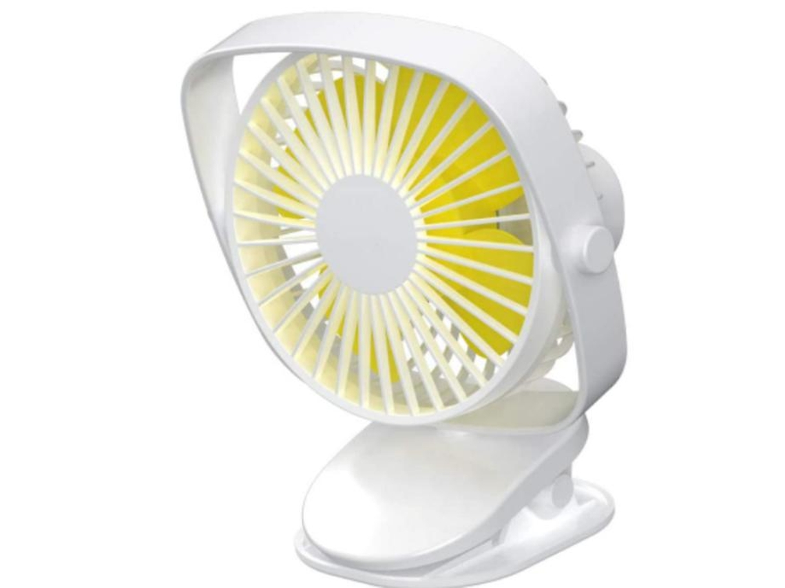 Mini ventilador Yizhood (3 velocidades, 5 W, diámetro 16 cm)