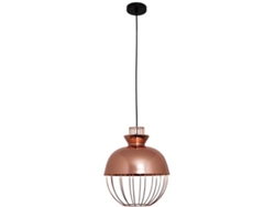 Lámpara de Techo FABRILAMP Toyama (Marrón - E27 - Máx. 60W - Metal)