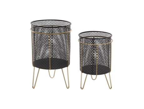Macetas DKD HOME DECOR (36.00 x 36.00 x 58.00 cm - Metal)