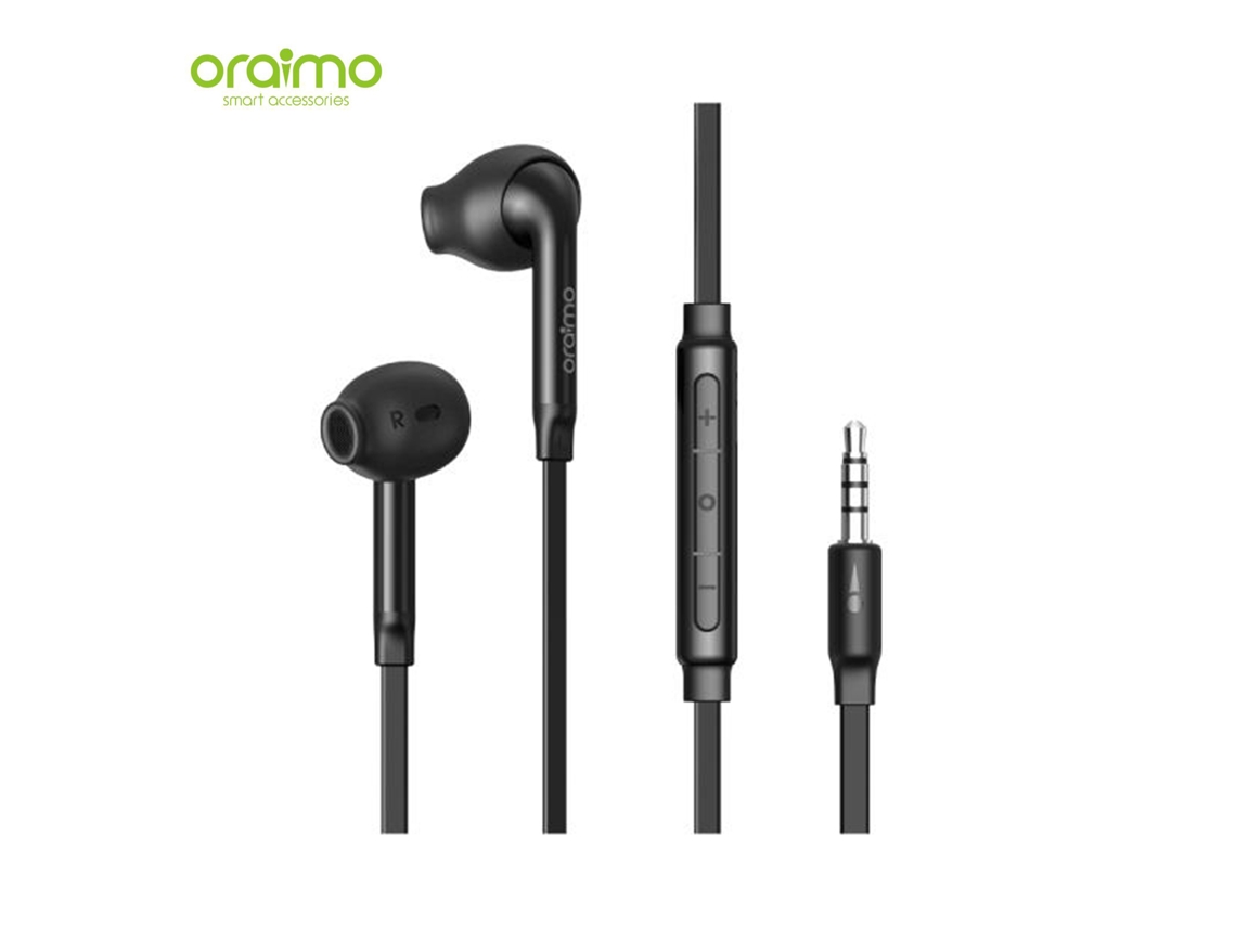 Auriculares Con Cable Oraimo Halo 3 Con Micrófono Intrauditivo De 3,5 Mm.