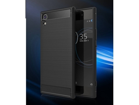 Carcasa Sony Xperia XA1 Ultra Multi4you Gel TPU Carbono Negro