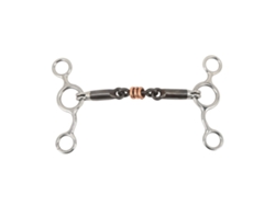 Bocado De Caballo Con Anillo, Gatillo, Acero Inoxidable Y Latón, 145 Mm, Equipo De Entrenamiento