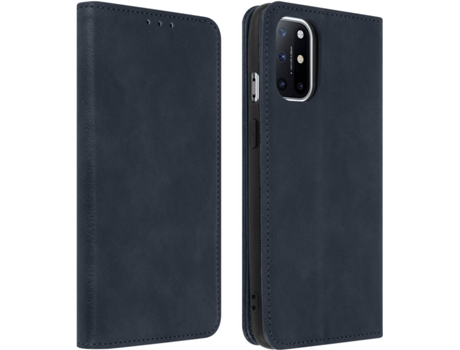 Funda OnePlus 8T AVIZAR Tarjetero Azul Oscuro