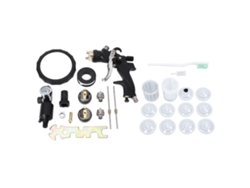 Pistola Pulverizadora Hvlp Con Boquillas De 1,4 Mm, 1,7 Mm Y 2,0 Mm Para Coches, Hogares Y Muebles.