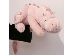 Dinosaurio De Peluche Con Peso, Adorable Dragón De Peluche Para Niños Y Adultos, Ideal Como Regalo O Decoración.