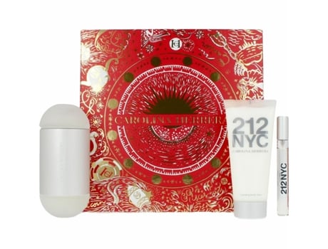 Set de Perfume Mujer CAROLINA HERRERA 3 Piezas