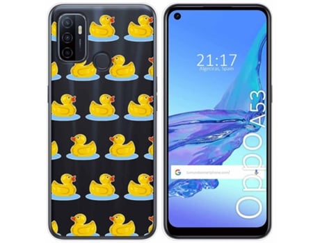 Carcasa Oppo A53 / A53s TUMUNDOSMARTPHONE Dibujos Transparente