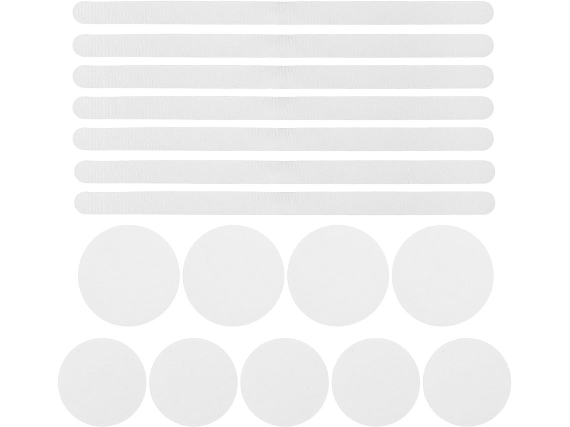 Juego de 32 pegatinas antideslizantes: tiras para duchas, escalones redondos de bañeras, etc.