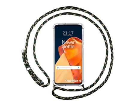Carcasa OnePlus 9 5G TUMUNDOSMARTPHONE Colgante Verde