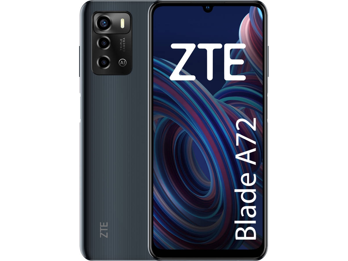 Smartphone ZTE Blade A72 (6.74'' - 3 GB - 64 GB - Gris)