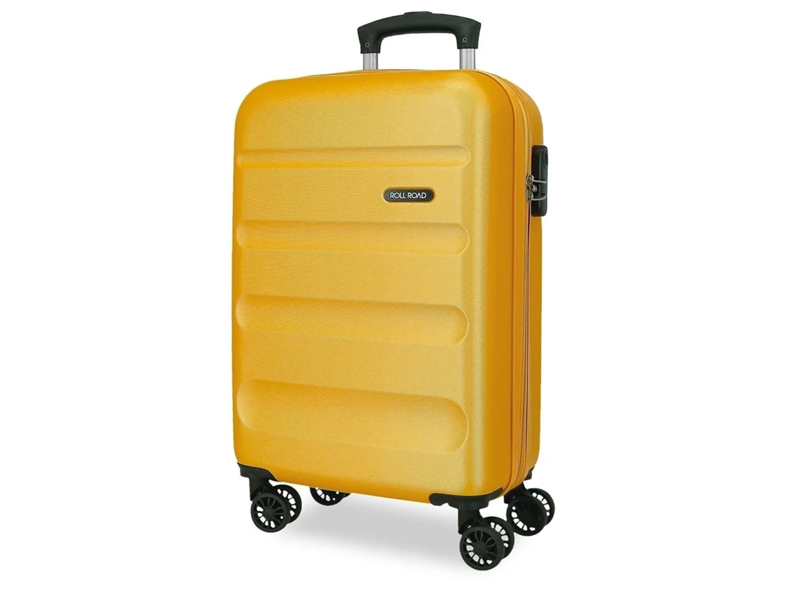 Maleta de Cabina Extensible ROLL ROAD Flex Amarillo (38x55x20+5cm - 35L)