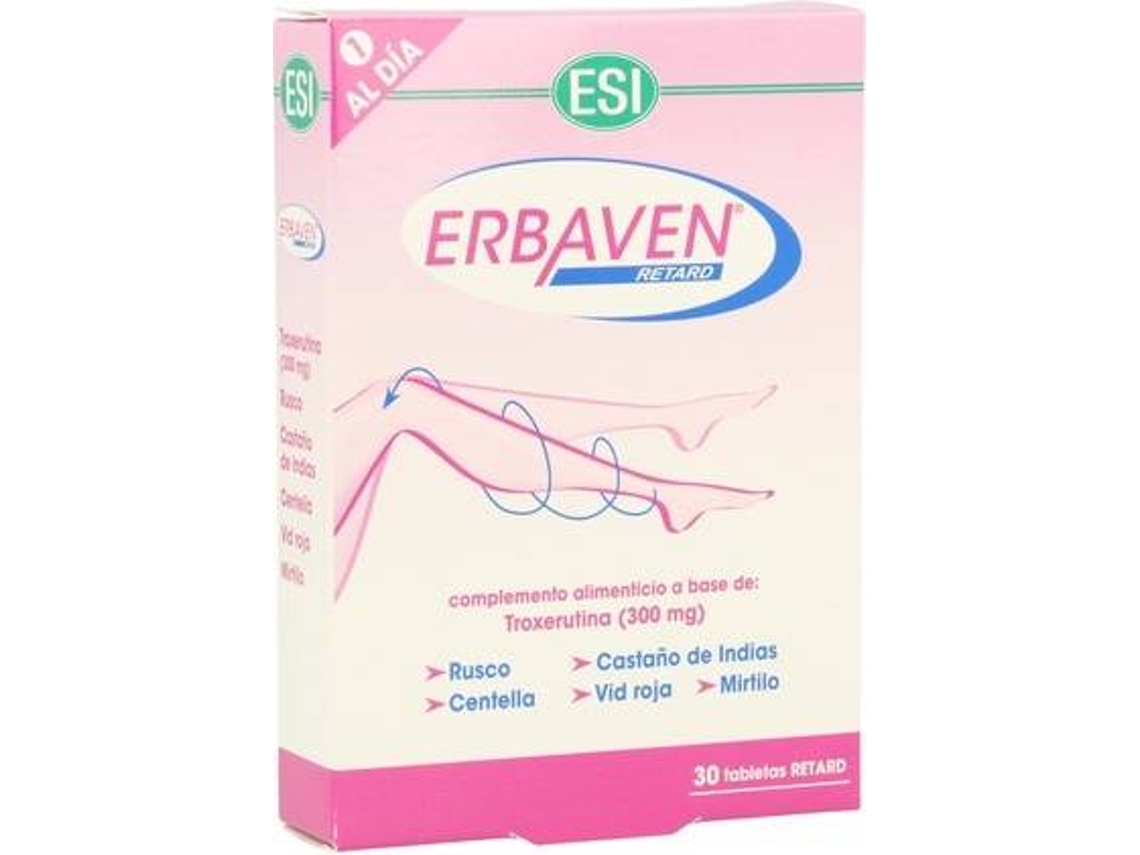 Complemento Alimentar ESI Erbaven Retard (30 tabletes)