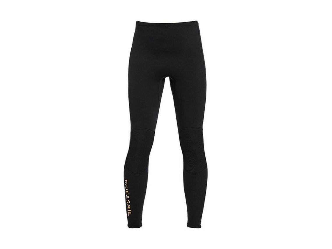 Pantalones Neopreno 3mm Para Buceo Snorkel Surf Kayak Deportes Acuáticos Calientitos Negros M Hombre Negro M