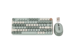 Combo de teclado y ratón inalámbricos Bluetooth 2.4G