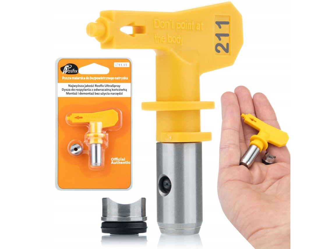 Boquilla pulverizadora Ultra Spray 211 – 10 cm de precisión | Alta calidad | Para beiges y aceites